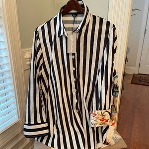 Right to Education, Shirt, NWT, fun pattern!